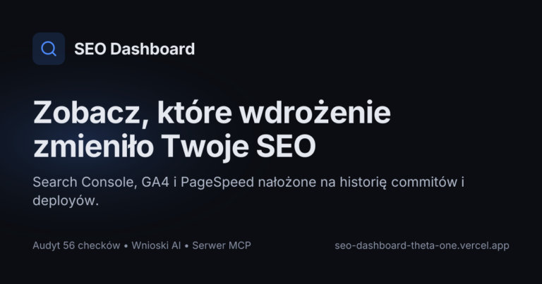 SEO Dashboard
